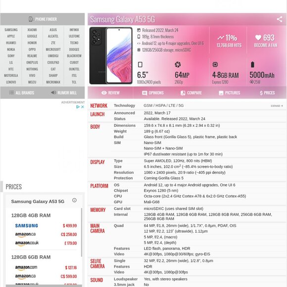 NEW UNLOCKED 5G SAMSUNG PHONE WITH 12 OR 6 MPNTHS DATA PLAN. $249 OR.$209 - Picture 6 of 16